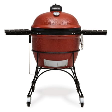 Latticework 24 In. Kamado Joe Ceramic Grill, Red 217960